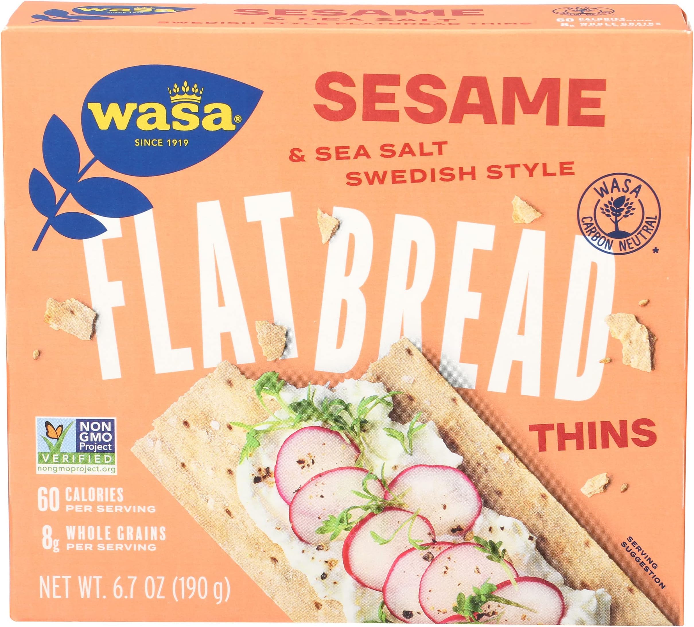 New York Flatbreads, Everything, 5 Ounce (Pack of 12)