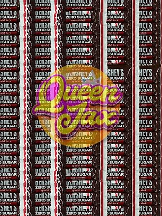 Sugar Free Chocolate - Sugar Free Special Dark Chocolate - 4 Pound Bag - Bulk Zero Sugar - Individually Wrapped Chocolate - Queen Jax