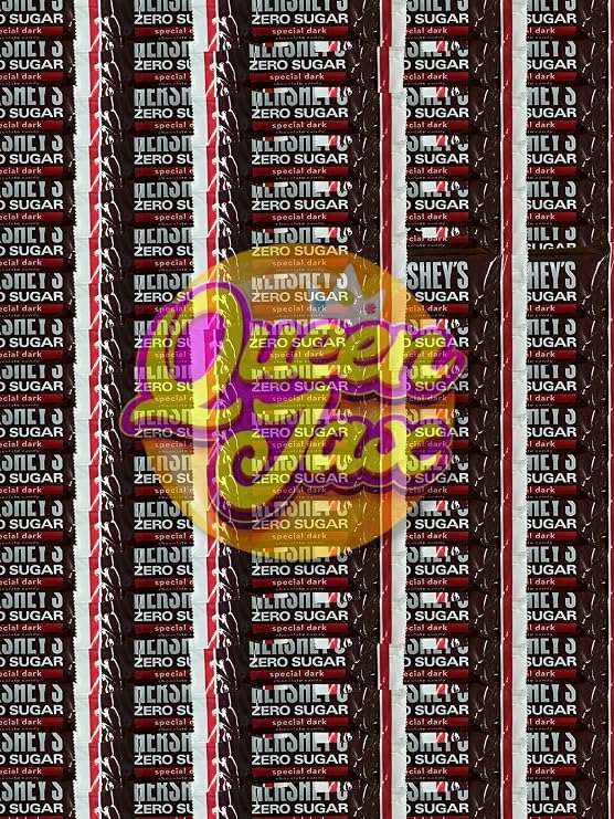 Sugar Free Chocolate - Sugar Free Special Dark Chocolate - 4 Pound Bag - Bulk Zero Sugar - Individually Wrapped Chocolate - Queen Jax