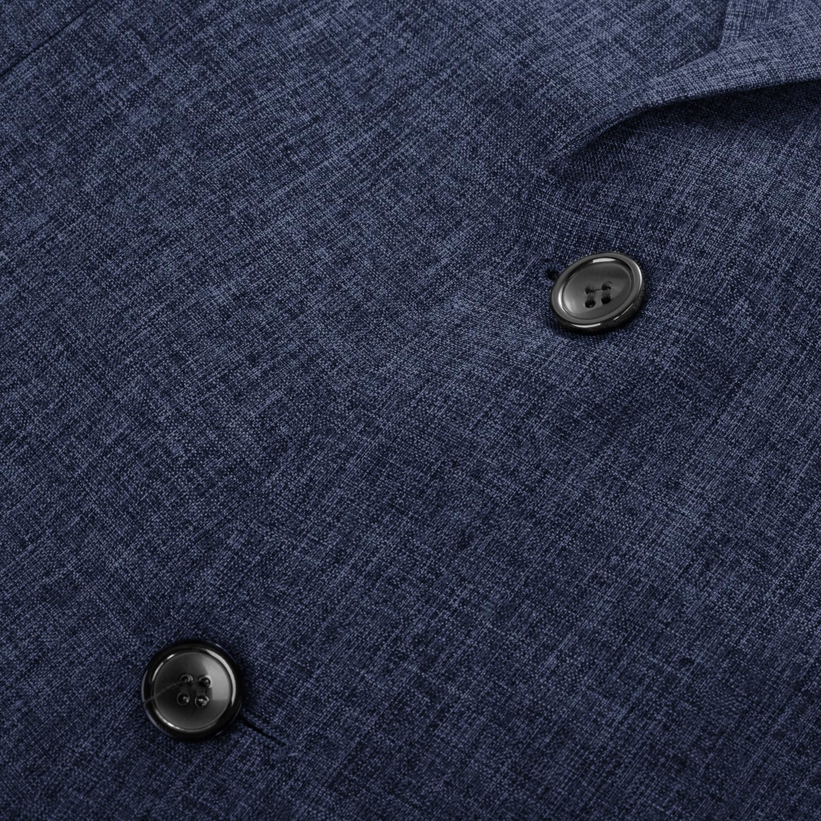 PJ PAUL JONES Veste pour homme - Coupe droite - Blazer - 2 boutons - Veste de costume d'affaires