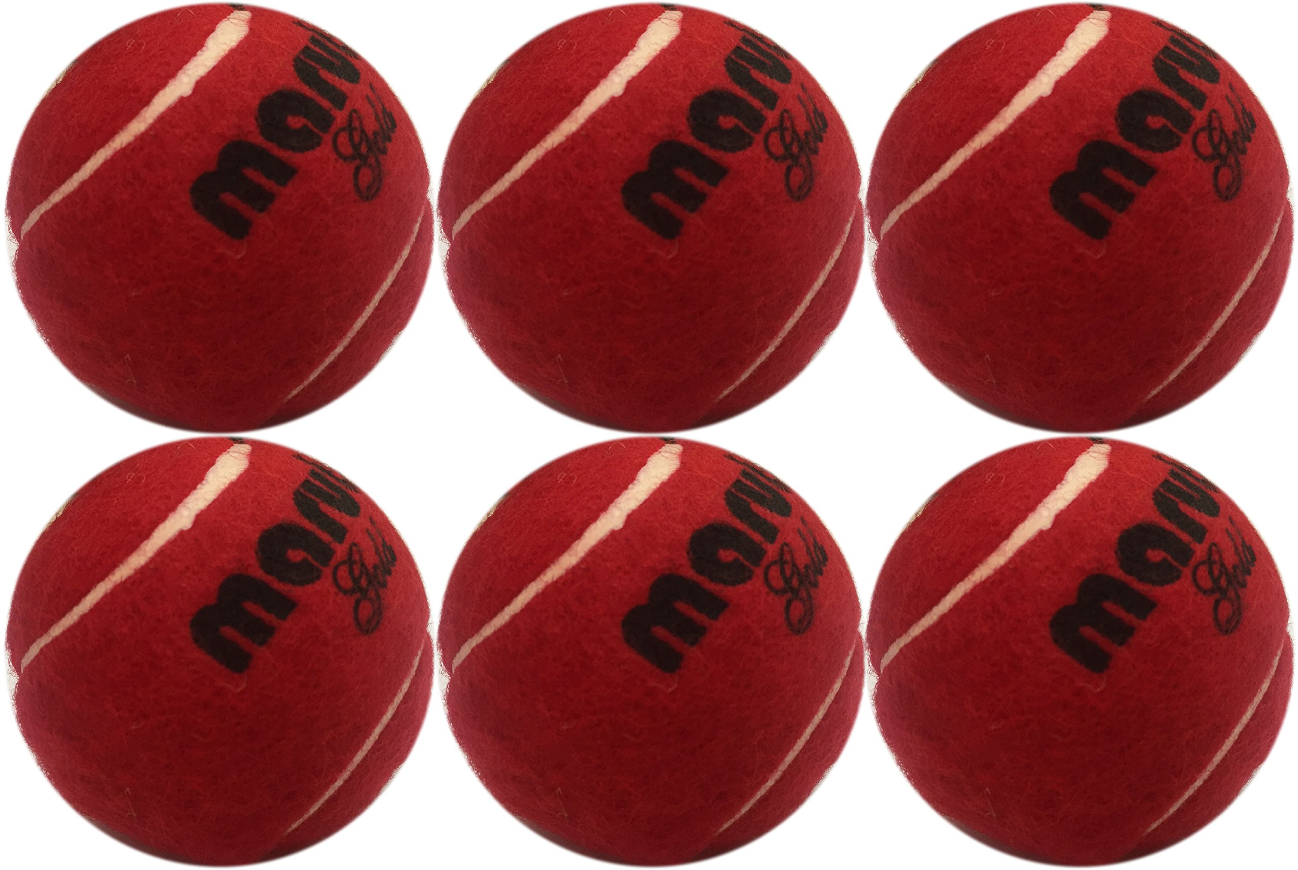 HRS Maruti Gold Heavy Weight Cricket Tennis Ball - Maroon (Pack of 6) (B07672NWVM) Amazon Price History, Amazon Price Tracker