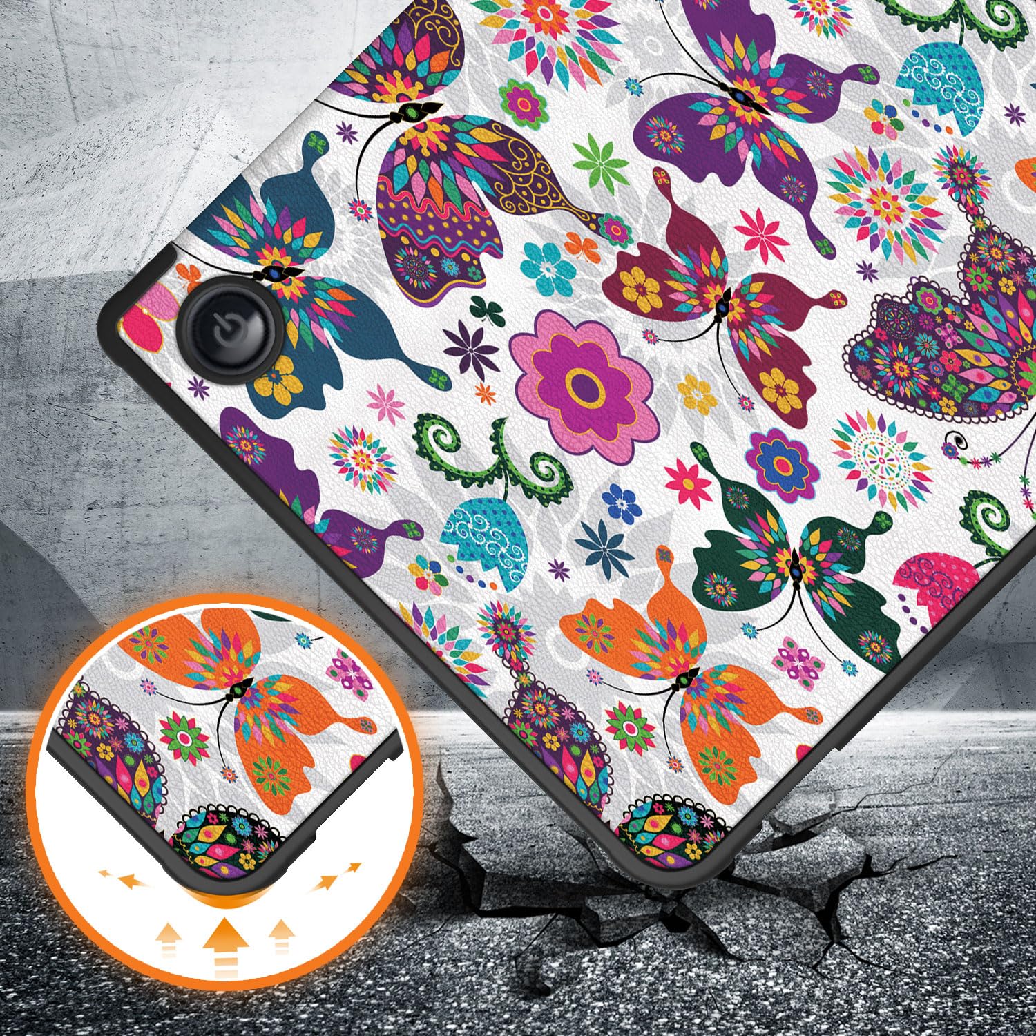Étui Pour Kobo Libra Colour 7 Modèle N428 2024 - Coque En Cuir Pu Avec