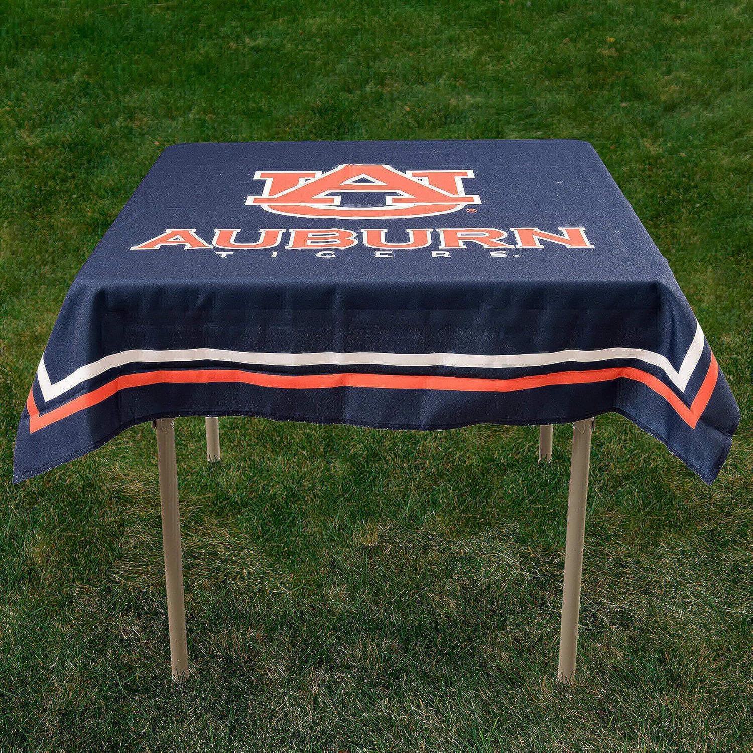 College Flags & Banners Co. Auburn Logo Tablecloth or Table Overlay