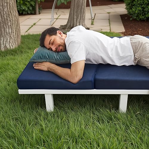 Miniatura 7 de Sleeping Mats for Adults,Memory Foam Camping Folding Pad,Floor Trifold Mattress,Machine Washable Cover,Guest Bed