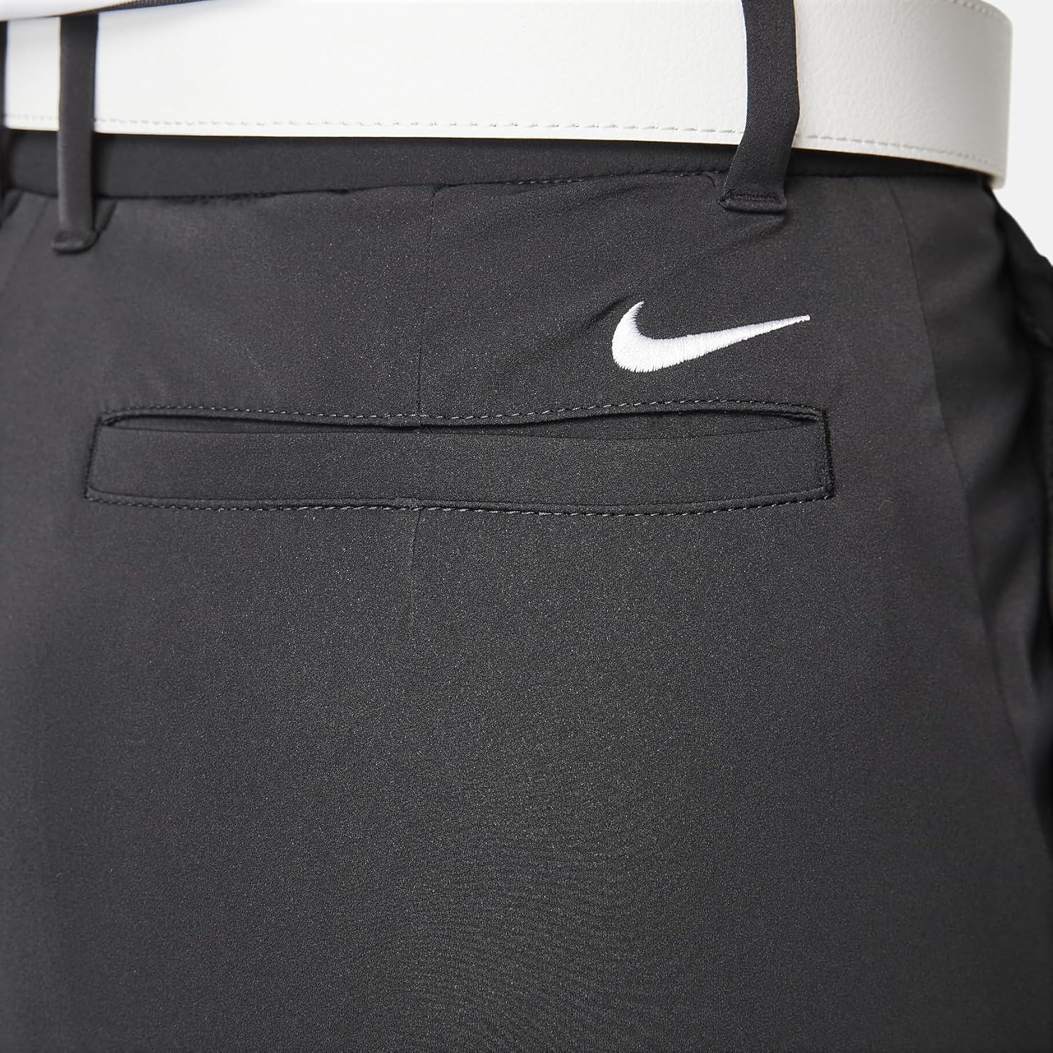 Nike Dri-FIT Tour Women's Golf Pants (FD5607-010, Black/White) Size Medium