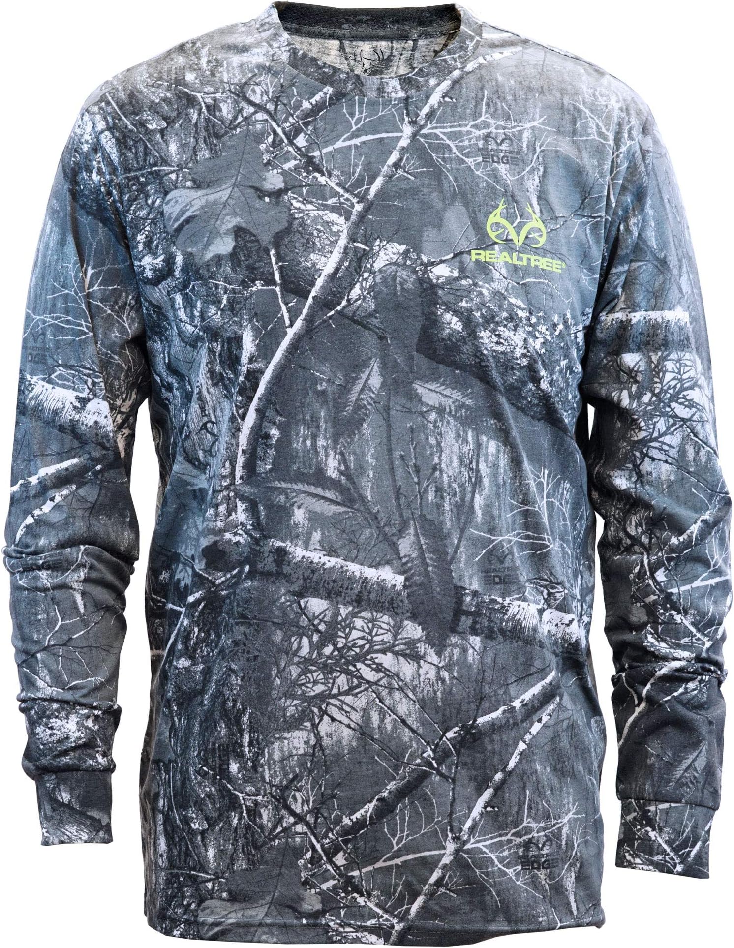 Men's All Over Camo Long-Sleeve Tee Shirt