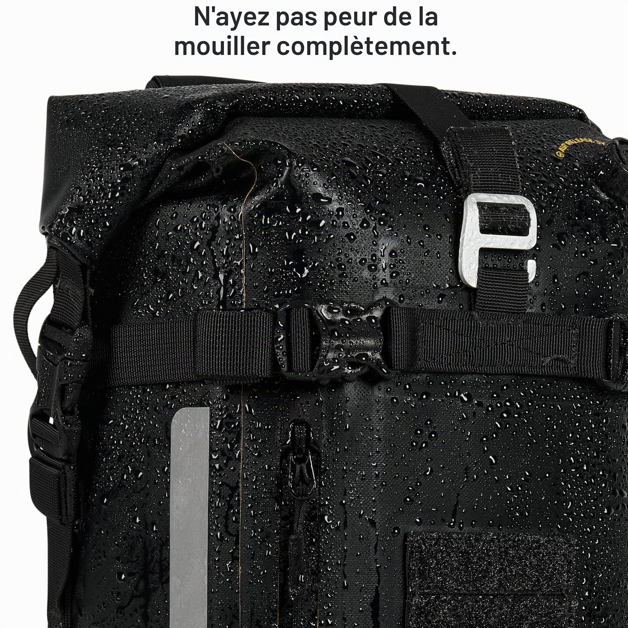 Odinsberg 15L Sacoche Étanche pour Moto | Sac de Selle, Crash Bar, Cavalières et Latérale | Sac à Dos Enduro et Vélo Bagages