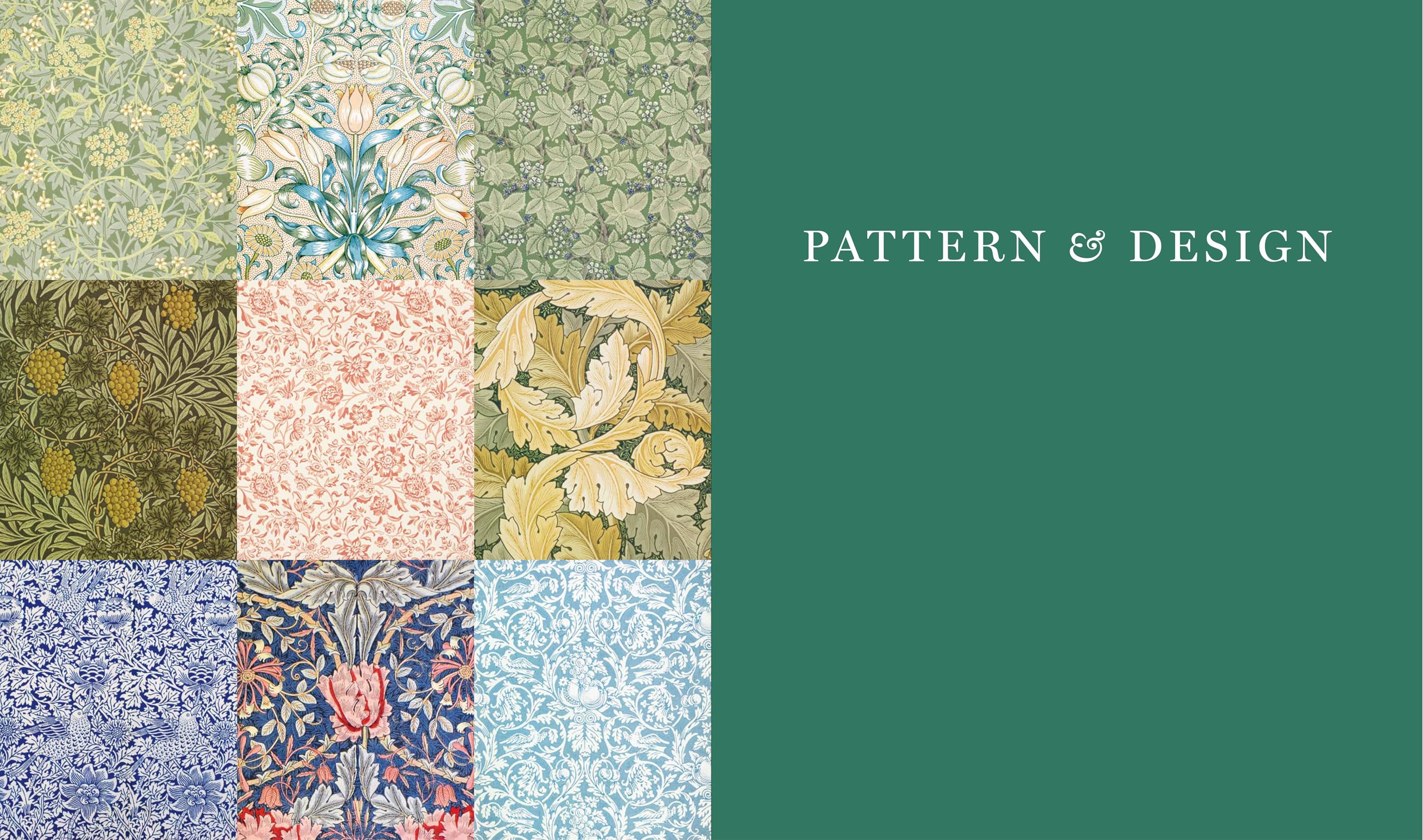 William Morris: Pattern & Design (Victoria and Albert Museum) /anglais