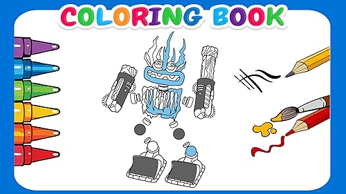 Monsters Coloring Book