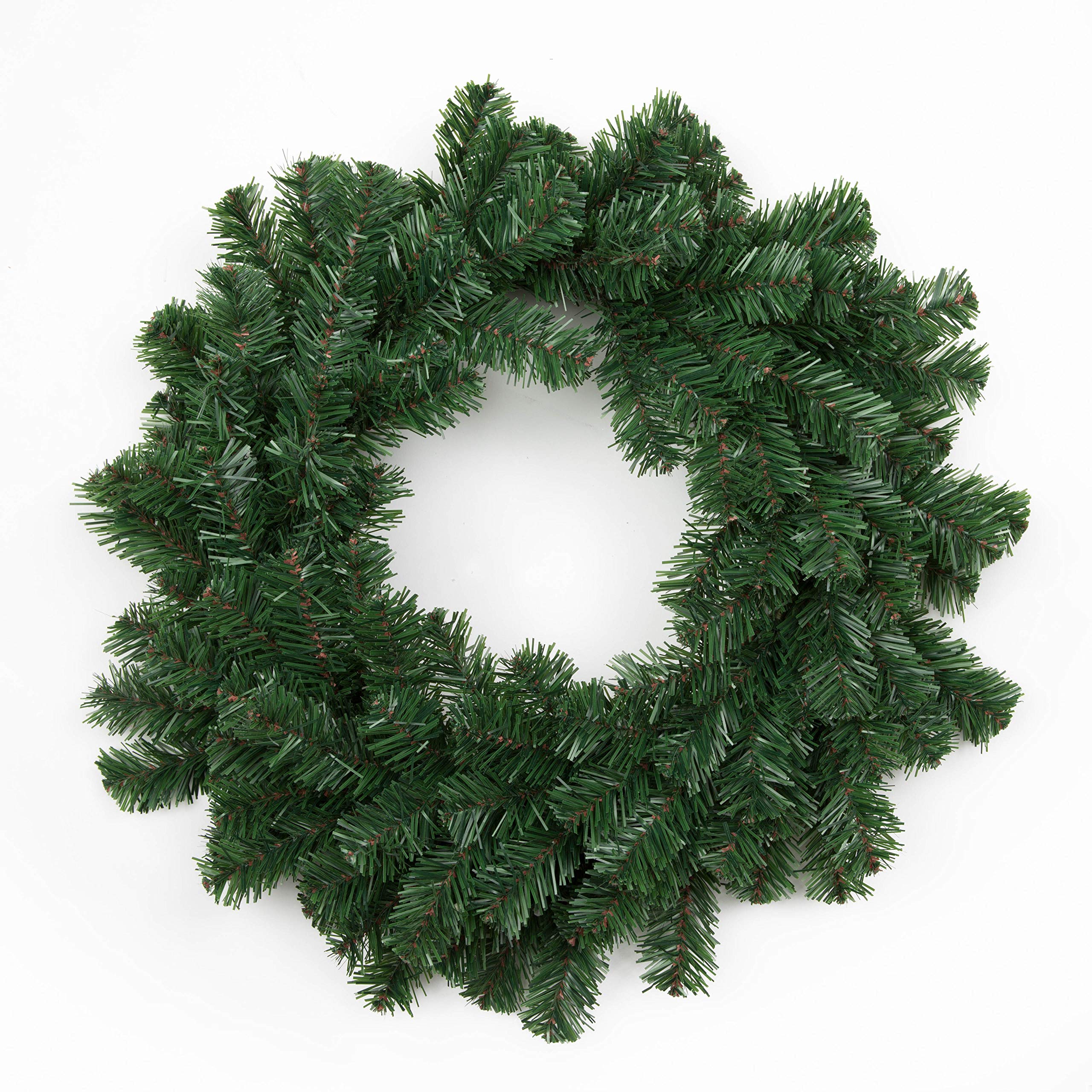 B&Q -  55Cm Alaskan Pine Green Christmas Wreath