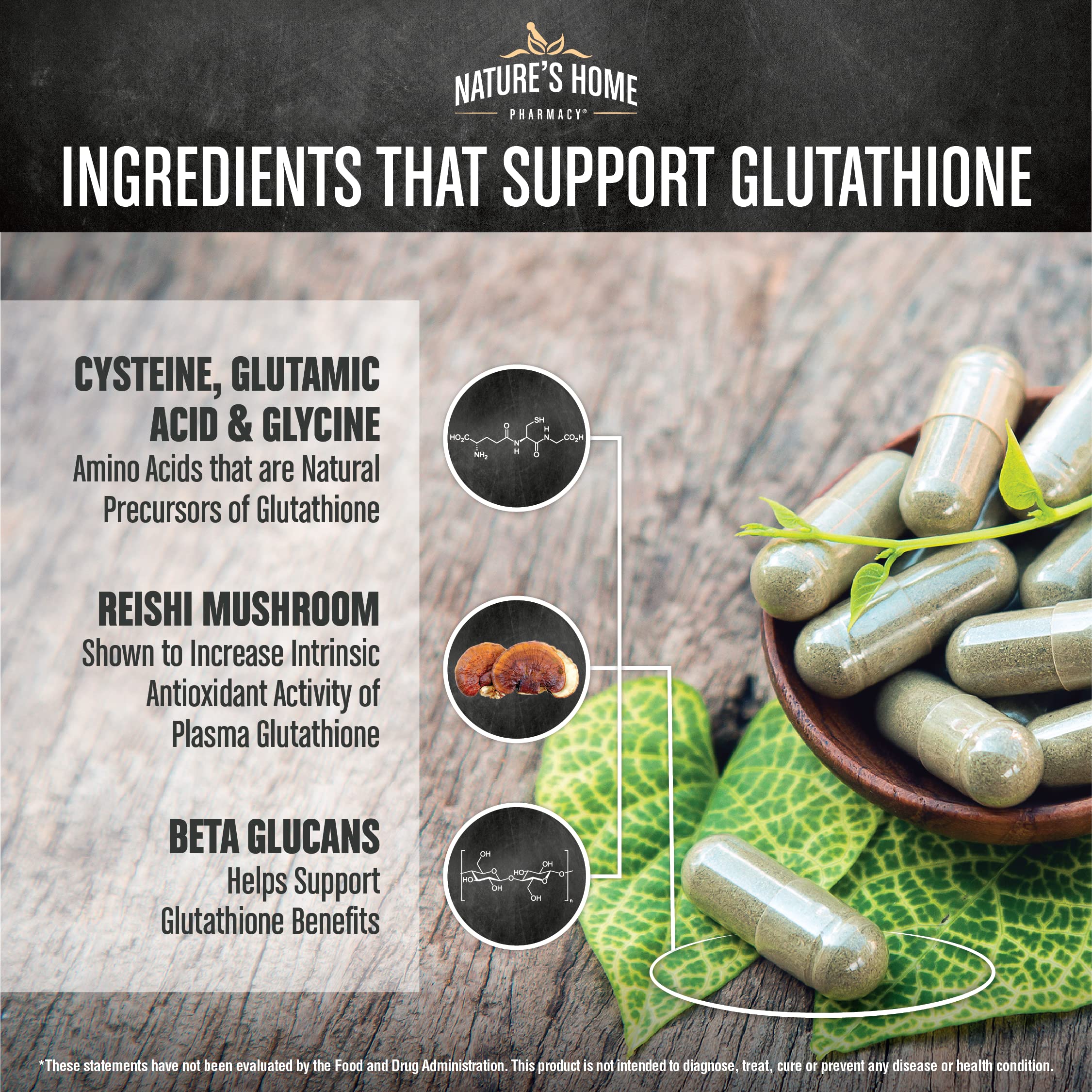 glutathione turkey Amazon.com: Nature's Home Pharmacy Turkey Tail Mushroom Immunity Support  Supplement with Zinc Quercetin Glutathione, Lions Mane, Reishi, Beta  Glucans, Ashwagandha, Astragalus, Aronia Berry 90 Count : Health & Household