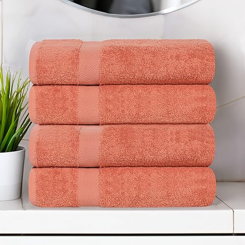 Vista 109 de Superior Juego de toallas de baño de algodón de 2 piezas, toallas grandes para cuerpo, secado rápido, artículos esenciales de baño, baño