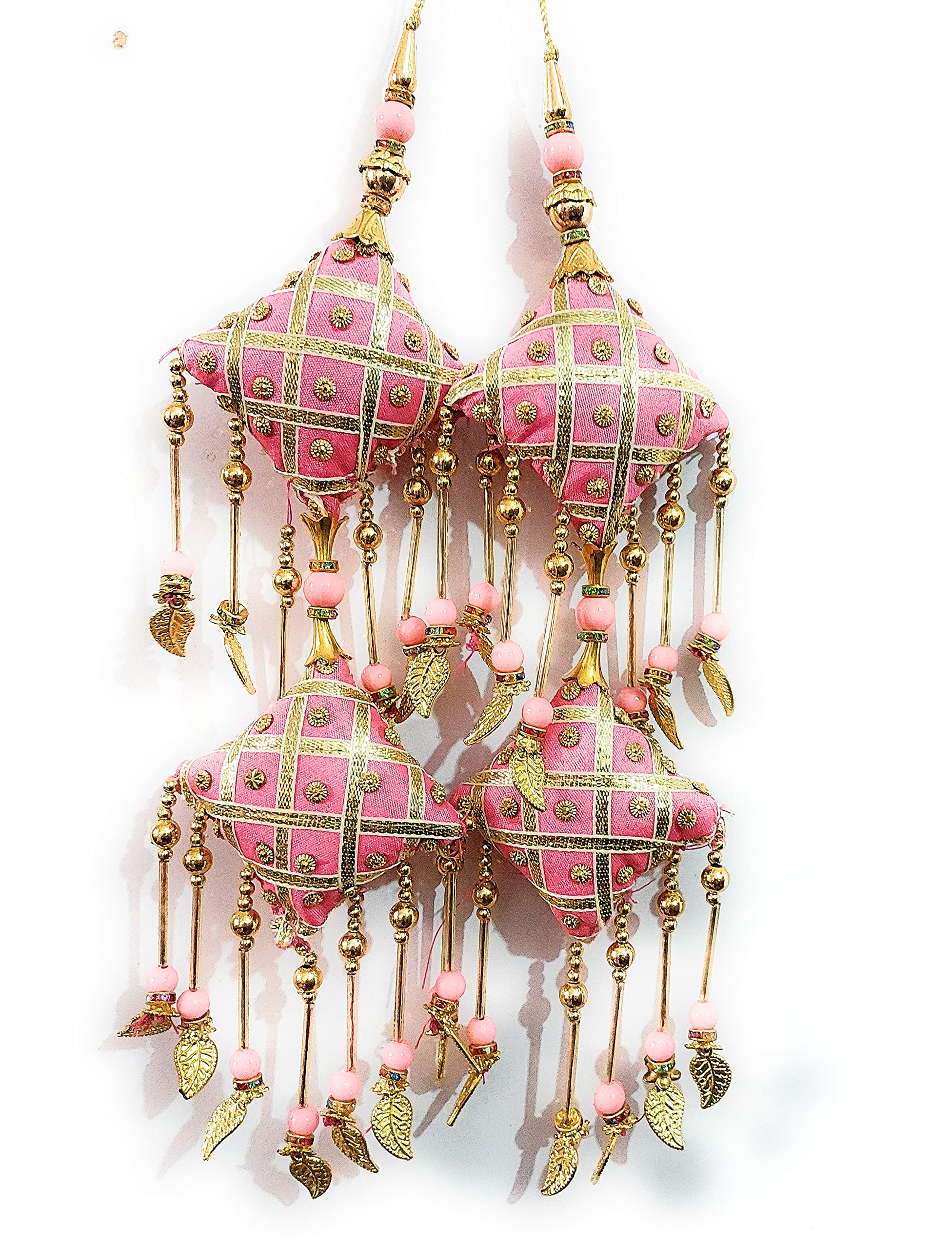 Libas Fashion Latkan for Women Wedding Handmade Hanging Bridal Heavy Tassels Lehange Fancy Color Light Pink 2 PC (B09T2BP69Z) Amazon Price History, Amazon Price Tracker