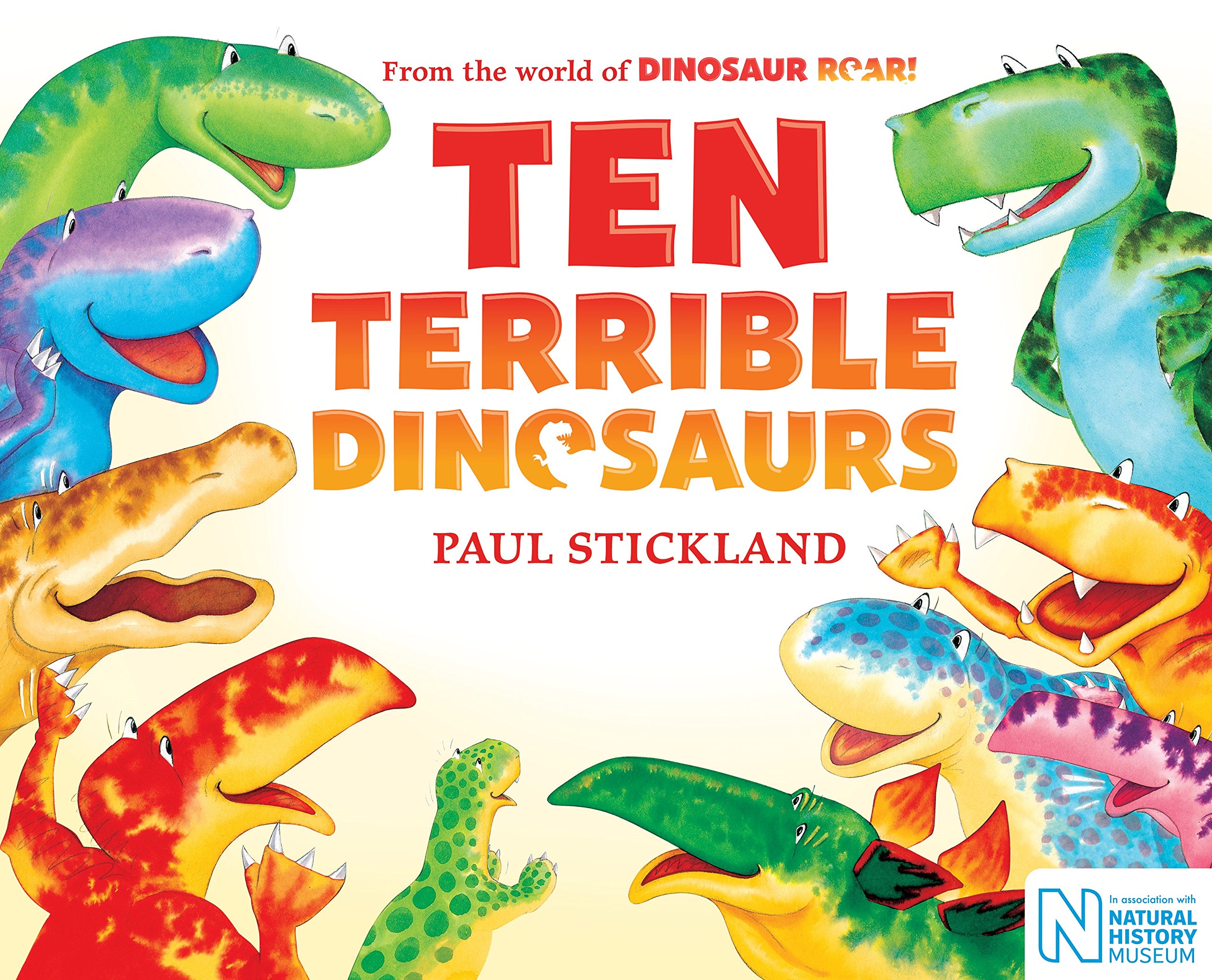 Macmillan Children's Books Ten Terrible Dinosaurs