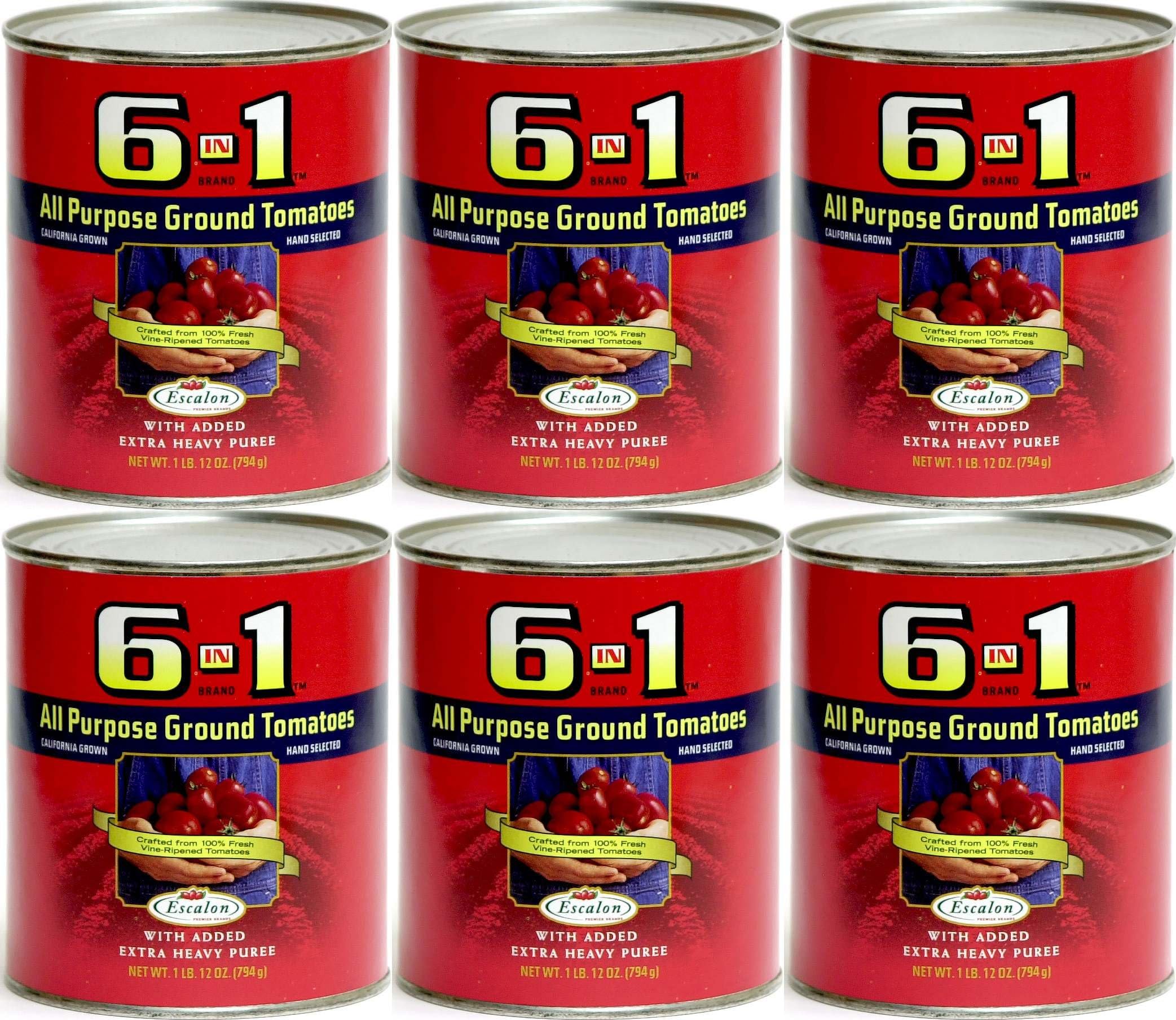 Escalon, 6 in 1 All Purpose Ground Tomatoes, 28 Ounce