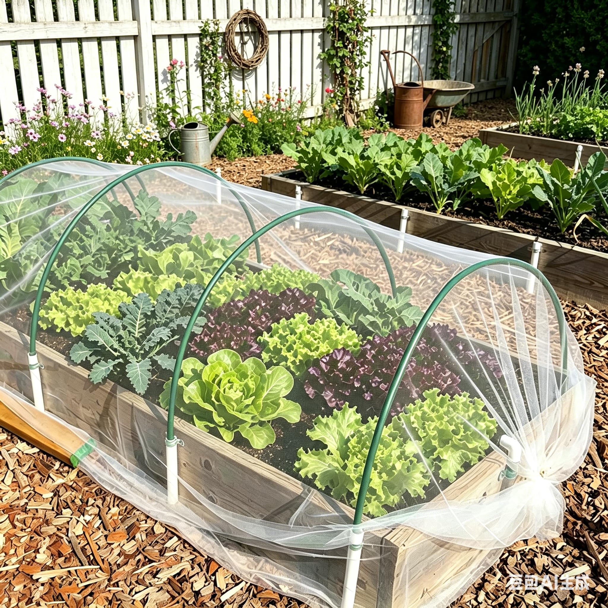 3x10m Kulturschutznetz, Ultrafeines Pflanzenschutznetz & Gemüseschutznetz, Pflanzennetz für Obstbäume & Heidelbeeren,Gartengitter Gemüsenetz als Reihendecke gegen Vögel,Hirsche & Schädlinge (3x10m)