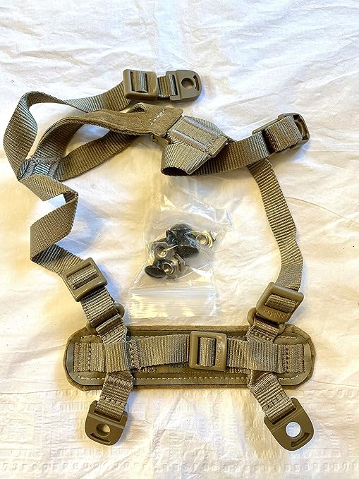 New Genuine USGI Improved HNape Chin Strap Retention