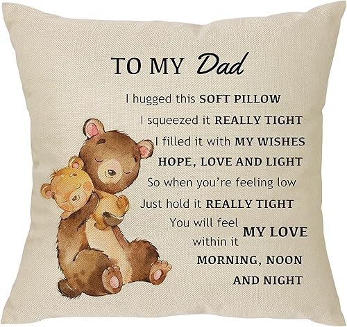 Miniatura 10 de Funda de almohada para regalo con texto en inglés "To My Daughter", divertida funda de almohada para hija, para cumpleaños, Navidad, graduación,