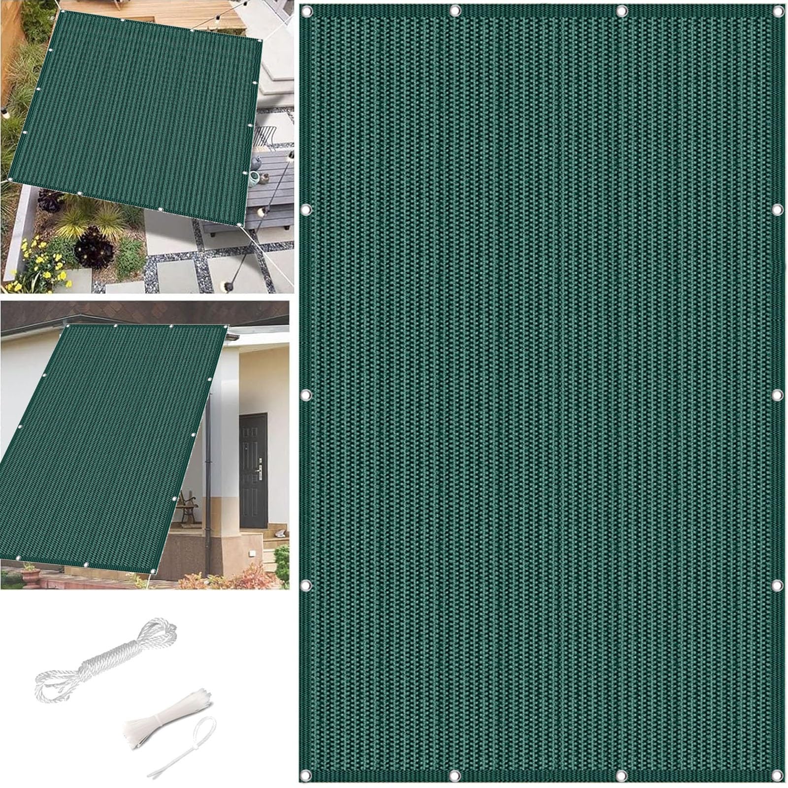 Voile d'ombrage de jardin pour vos repas d'été à l'abri du soleil de midi