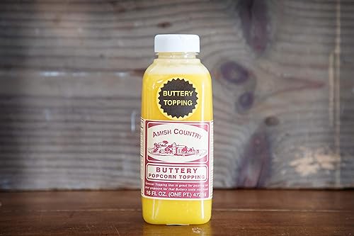 Miniatura 3 de Amish Country Popcorn  Topping de palomitas de maíz con mantequilla  Tarro de 16 onzas  Anticuado, sin OMG y sin gluten (tarro de 16 oz)