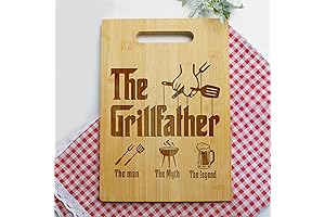 Prime Day Must-Have: Dad's Personalized Cutting Board