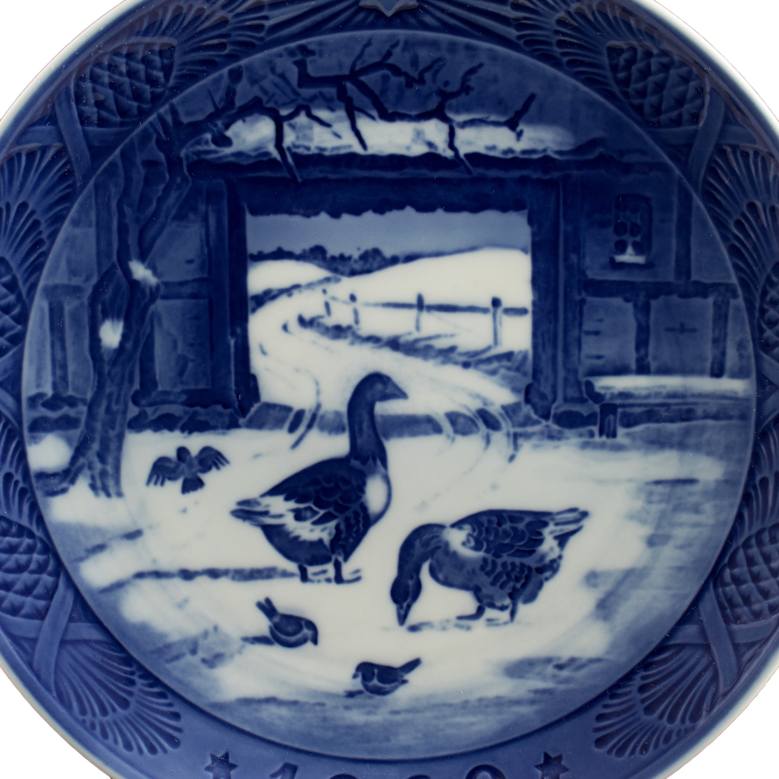 ROYAL COPENHAGEN PIATTO DI NATALE 1969 ORIGINALE PORCELLANA PRIMA SCELTA
