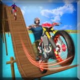 Tricky bike stunning motorcycle game
