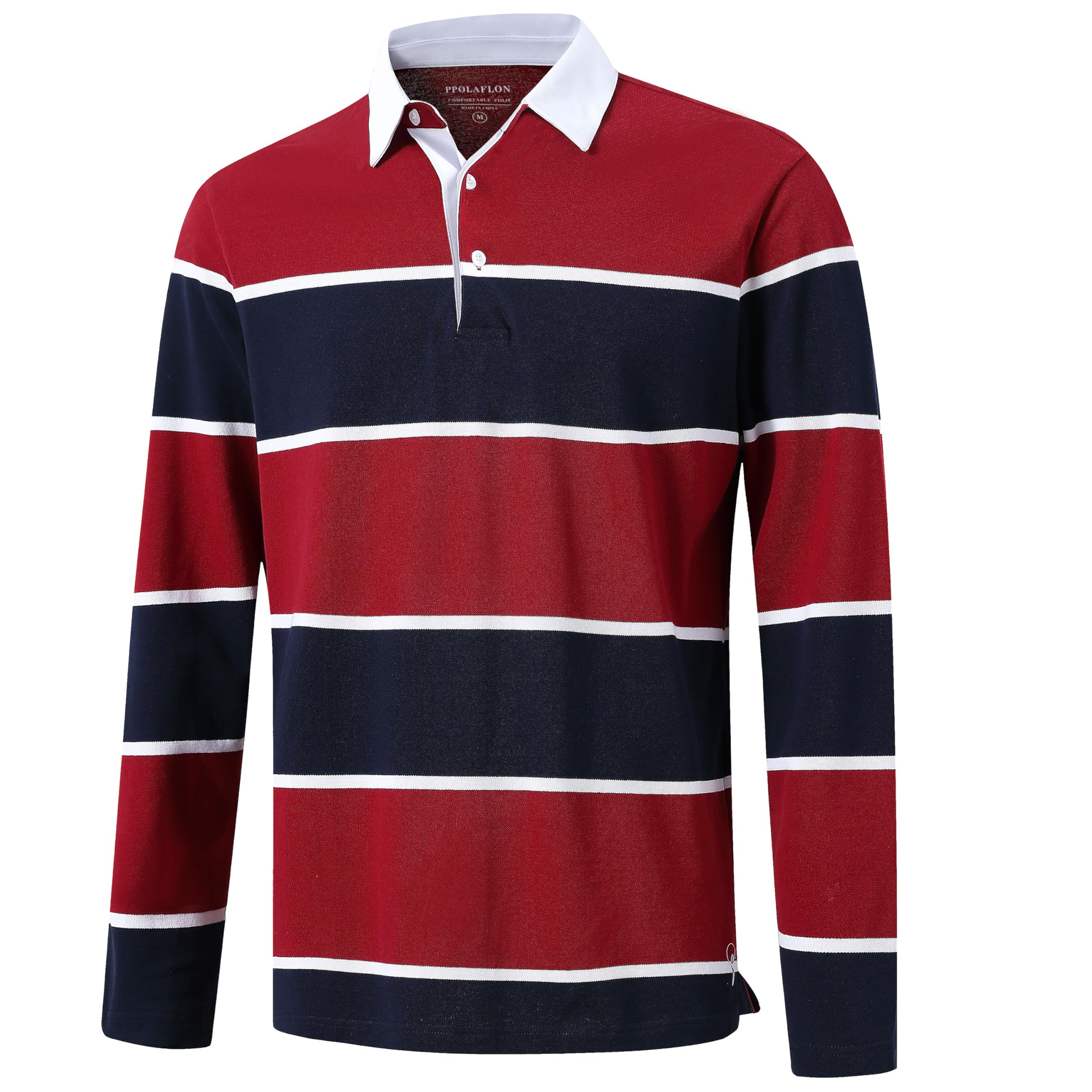 Striped Dry Fit Polo