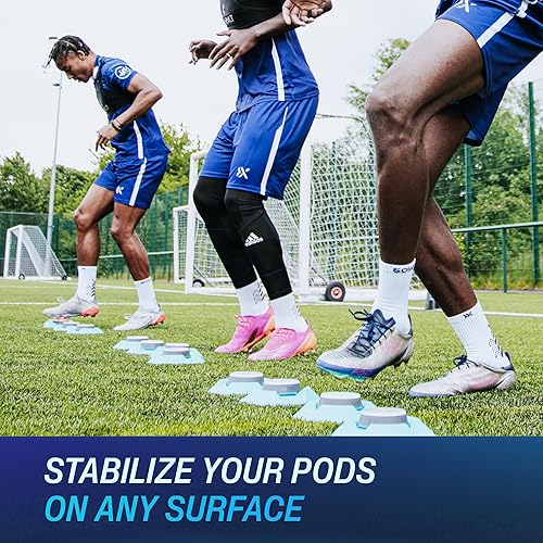 Miniatura 4 de BlazePod Soccer Reaction Training Kit  Reaction Light Pods to Improve Speed, Focus, & Decision-Making - Cognitive Light Drills for Football Players