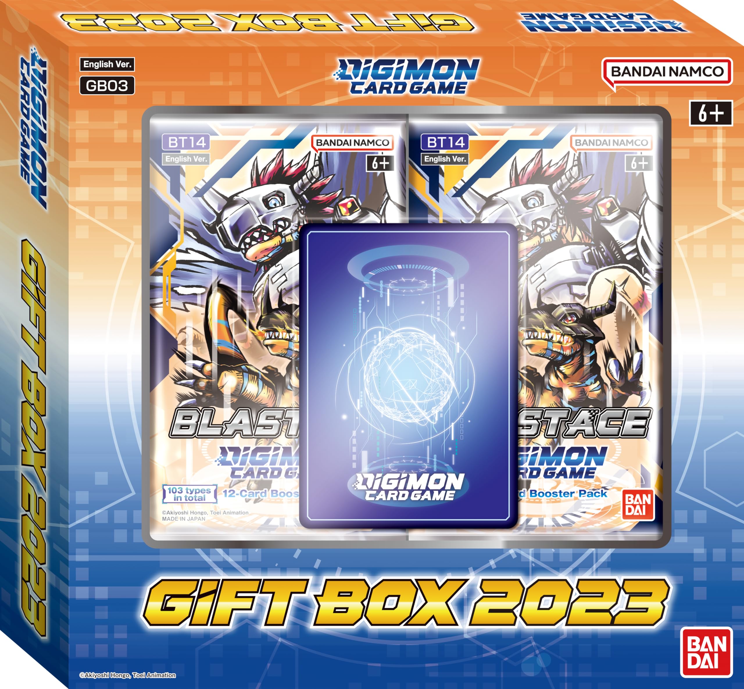 Amazon.com: Gift Box 2023 (GB03) - Digimon Card Game : Toys & Games