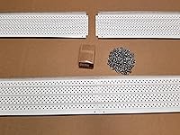 Vista 8 de Sistema de cubierta para canalones, 5 pulgadas, cubiertas para canaletas, elevado filtrado, HCRESW-100