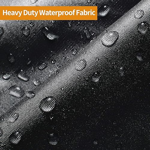 Miniatura 3 de iCOVER - Funda para lancha remolcable, impermeable, resistente, poliéster, grado marino, apta para lanchas V-Hull, de pesca y esquí de 20-23 pies de