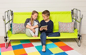 Amazon.com: Kid-O-Bunk with 2 Side Organizers, Lime Green