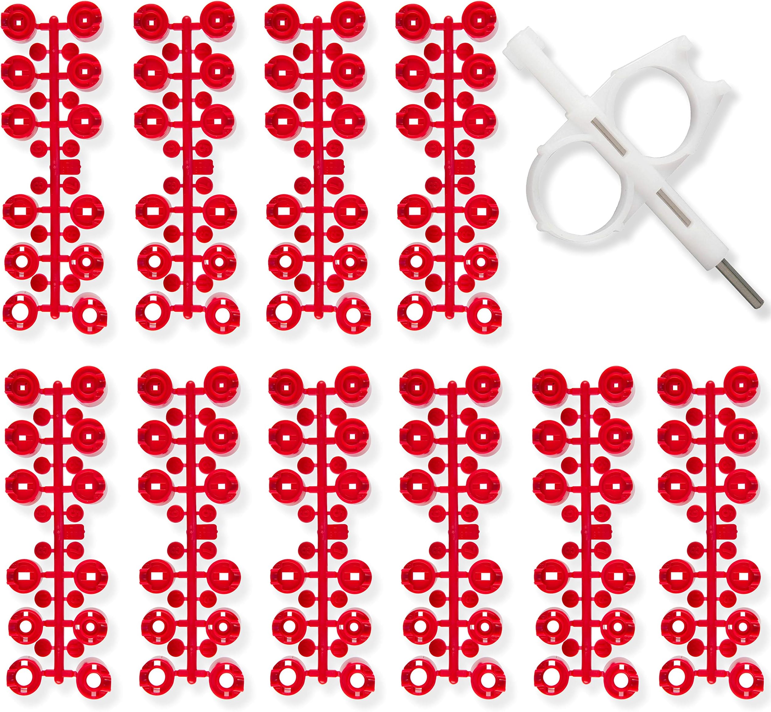 Industries PGP ADJ Rotor Sprinkler Nozzle 10-Pack Red Installation Key Included