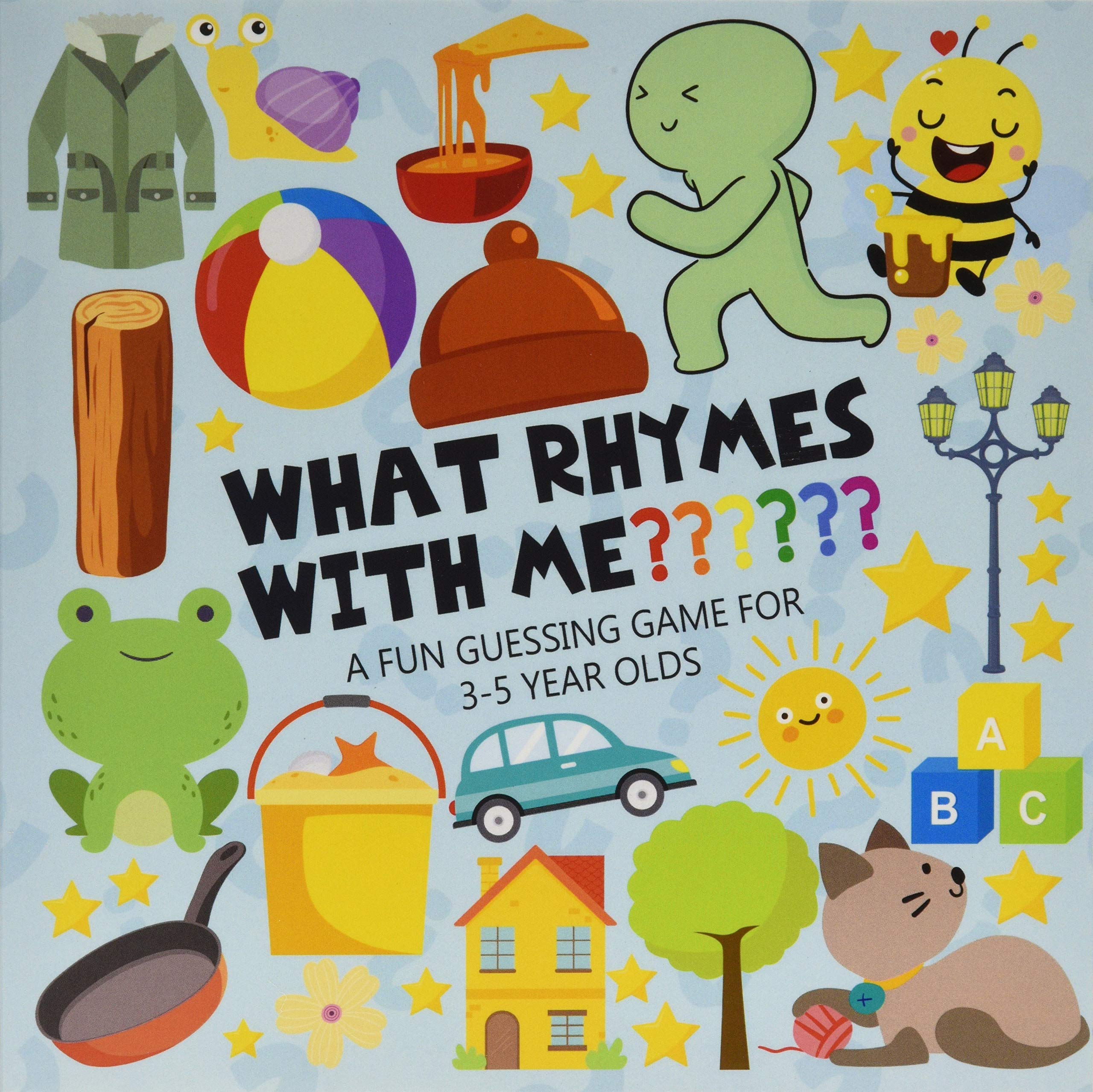 What Rhymes with me ? a fun guessing game for 3-5 year olds: Find the Rhyme books for kids