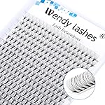 WENDY Lashes Volume Eyelash Extensions Premade Fans 10D D Curl 16 Rows 9-16mm Mixed Ponited Base Preamde Lash Fans Volume Lash Extensions Supplies (10D-0.07-D, 9-16mm Mixed)