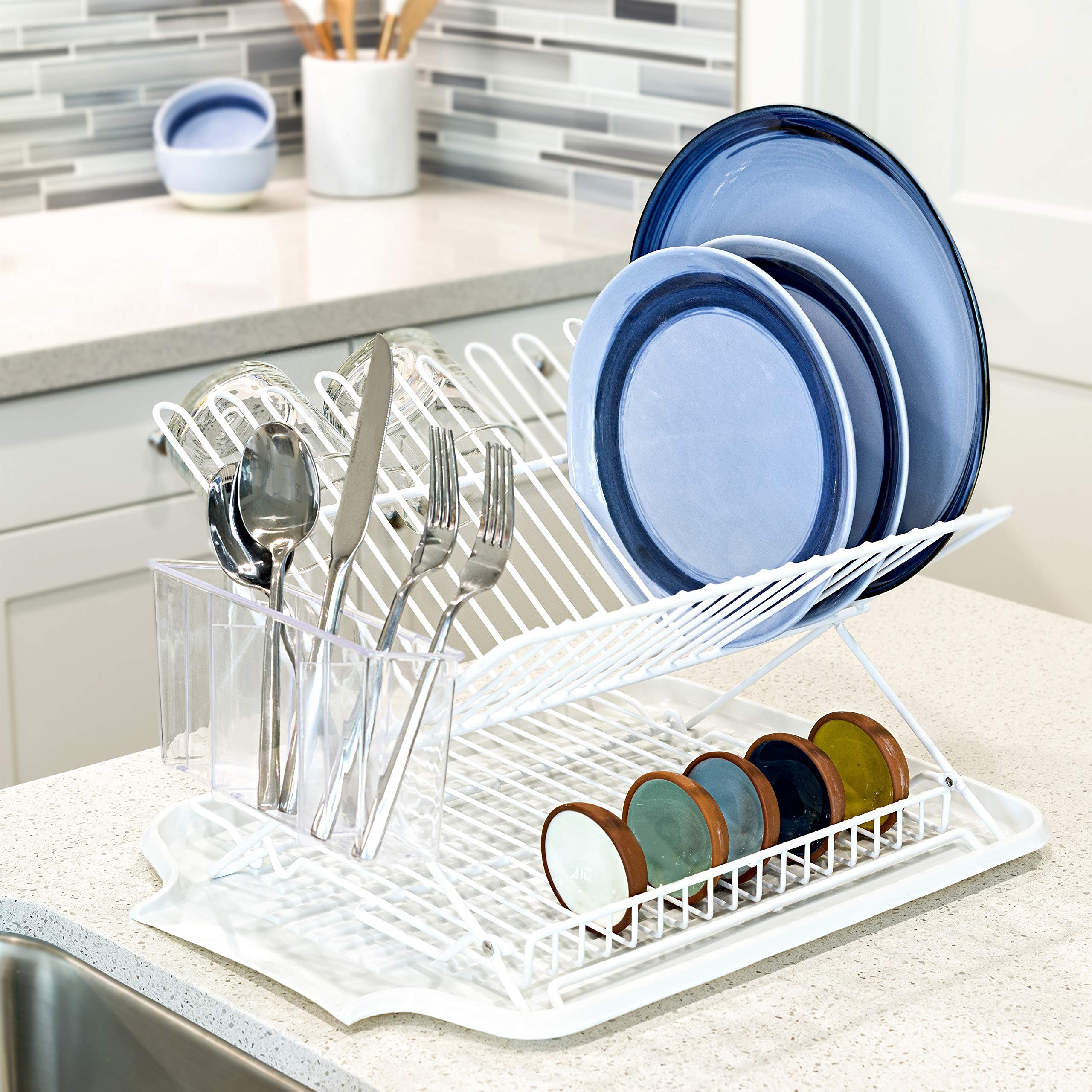 Clear Cutlery Holder - Kitchen Organizer -3 Clear Cutlery Holder - Kitchen Organizer -3