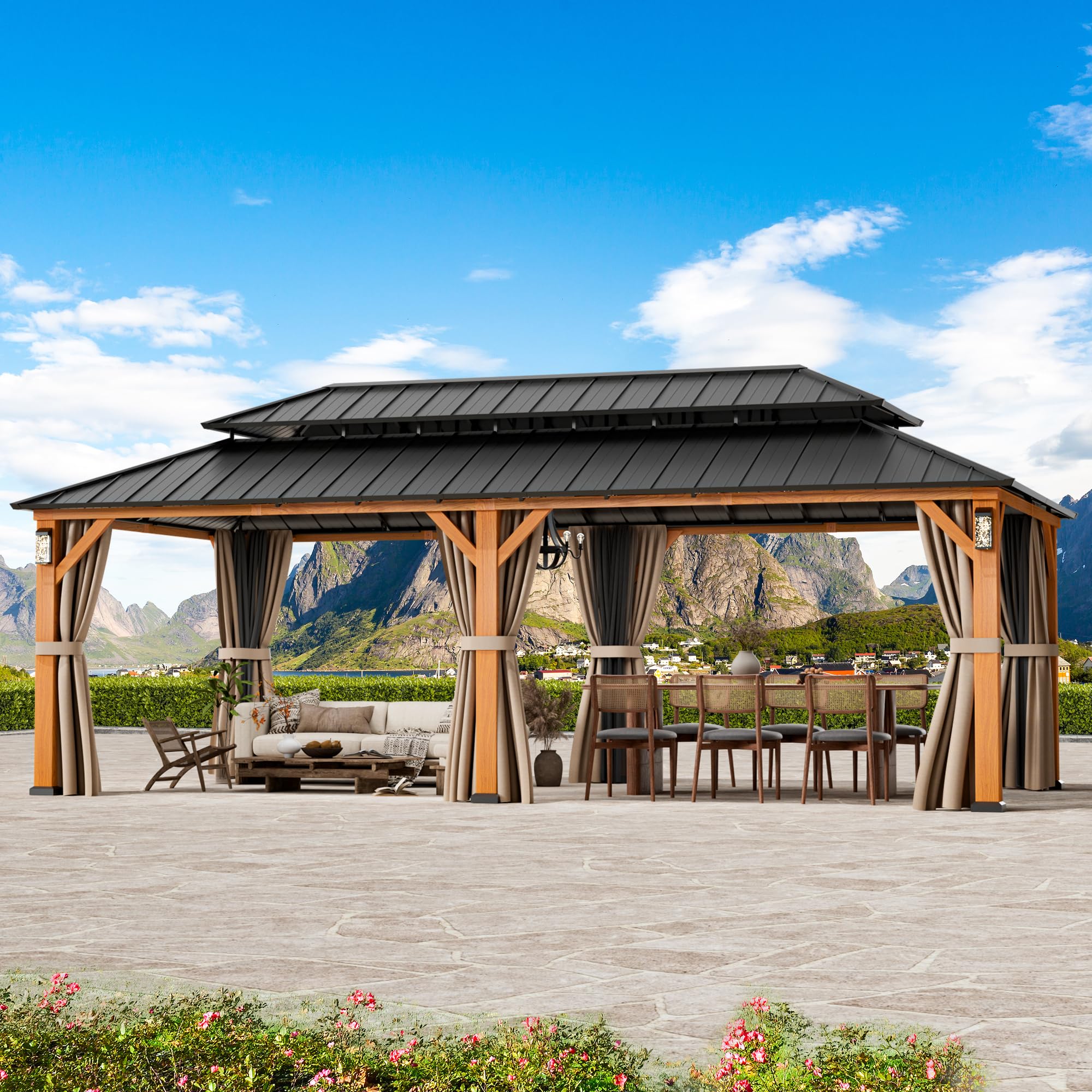 Modern Shade Horizon Gazebo