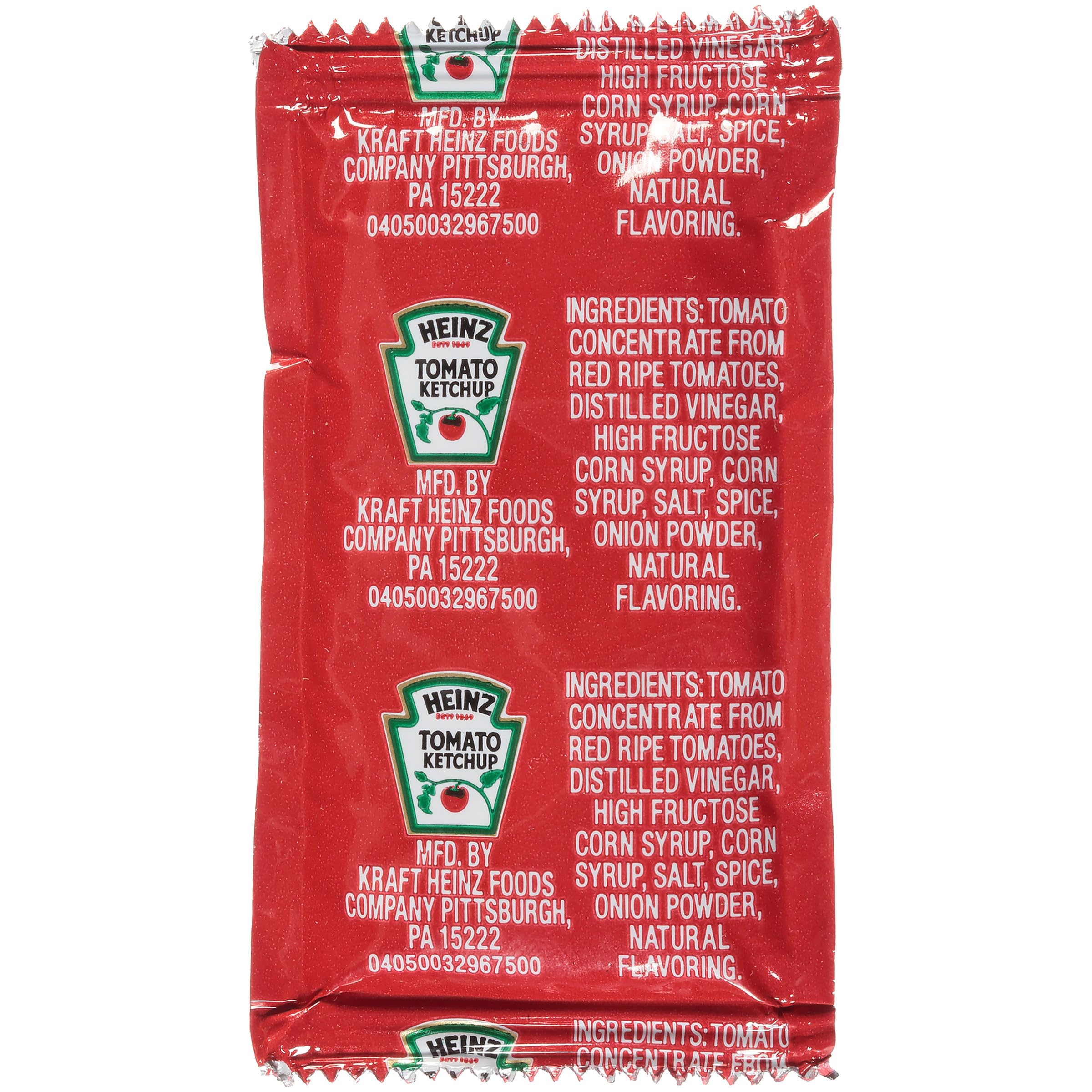 Heinz Ketchup Single Serve Packet (0.25 oz Packets, Pack of 750)