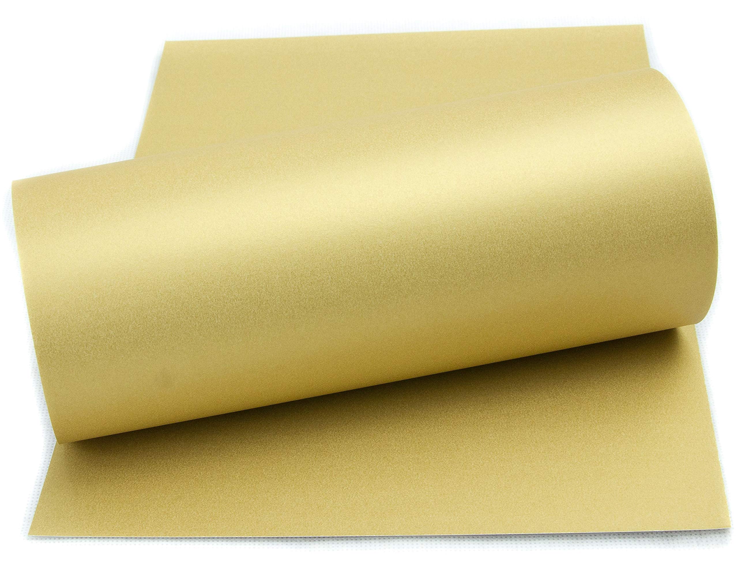 Mufira Pearlescent 300gsm Single Sided A4 Card 10 Pack Perfect for Art & Crafts & Card Making - Yellow Harvest โ image 1