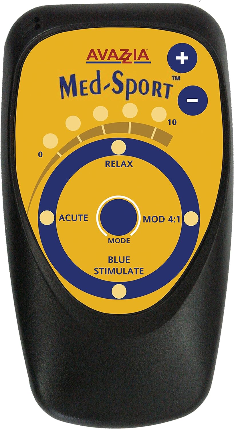 Avazzia MedSport Device 4Mode Handheld Microcurrent Pain Relief TENS