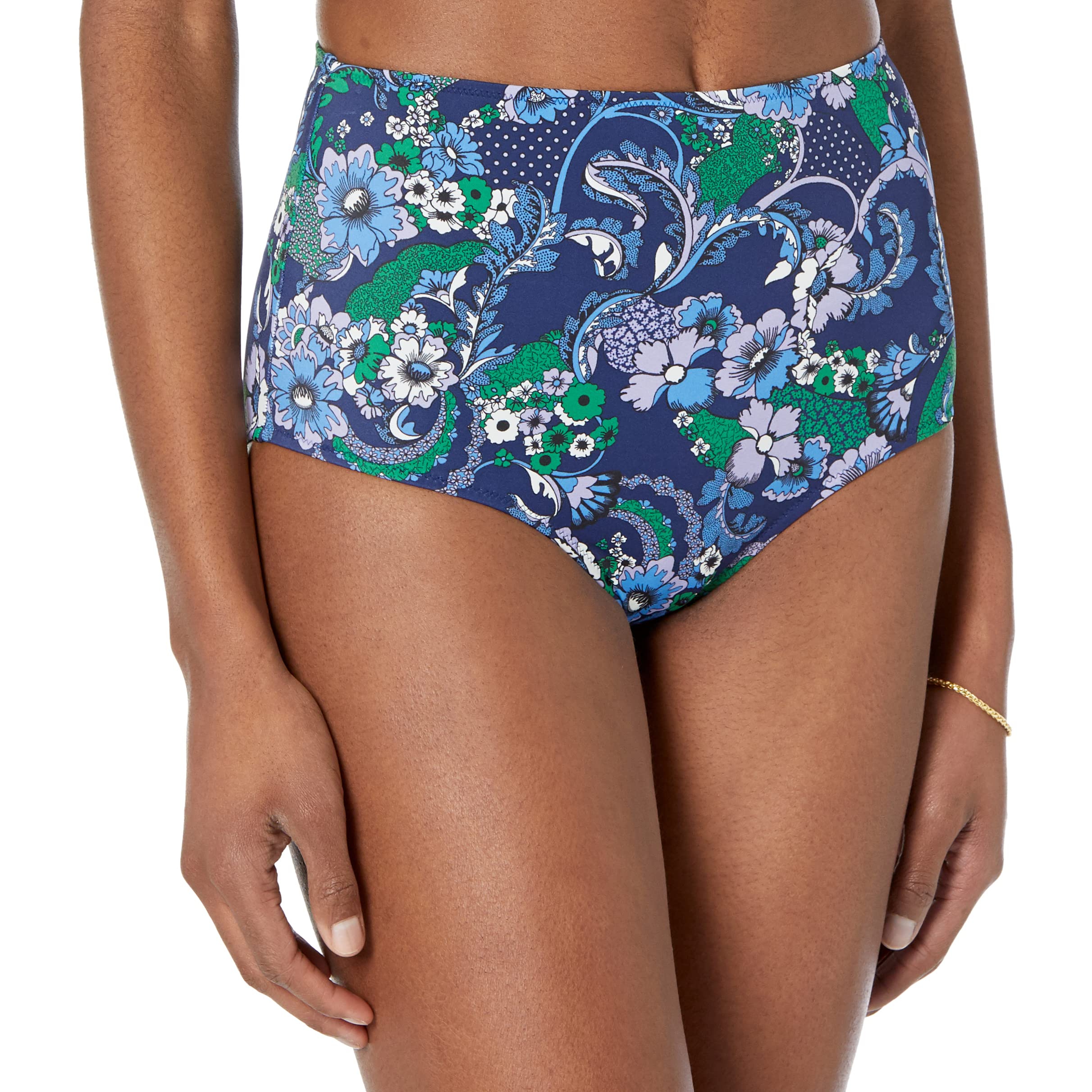 Amazon Essentials Women's High Waist Swim Bottom (Available in Plus Size)