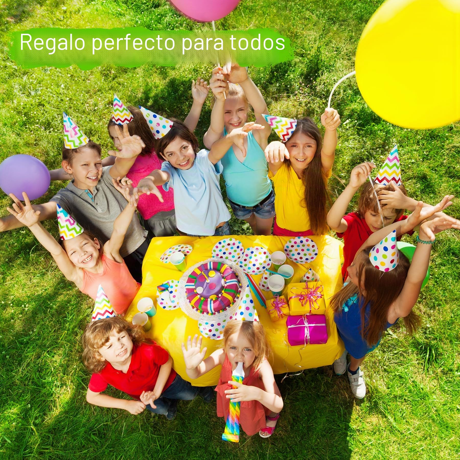 U&C Planet Raqueta Padel niños Set de Pelotas de Playa Beachball Set Juego de Raquetas de Tenis para niños Juegos Playa Juego del jardín