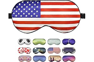 American Flag Patriotic Sleep Mask