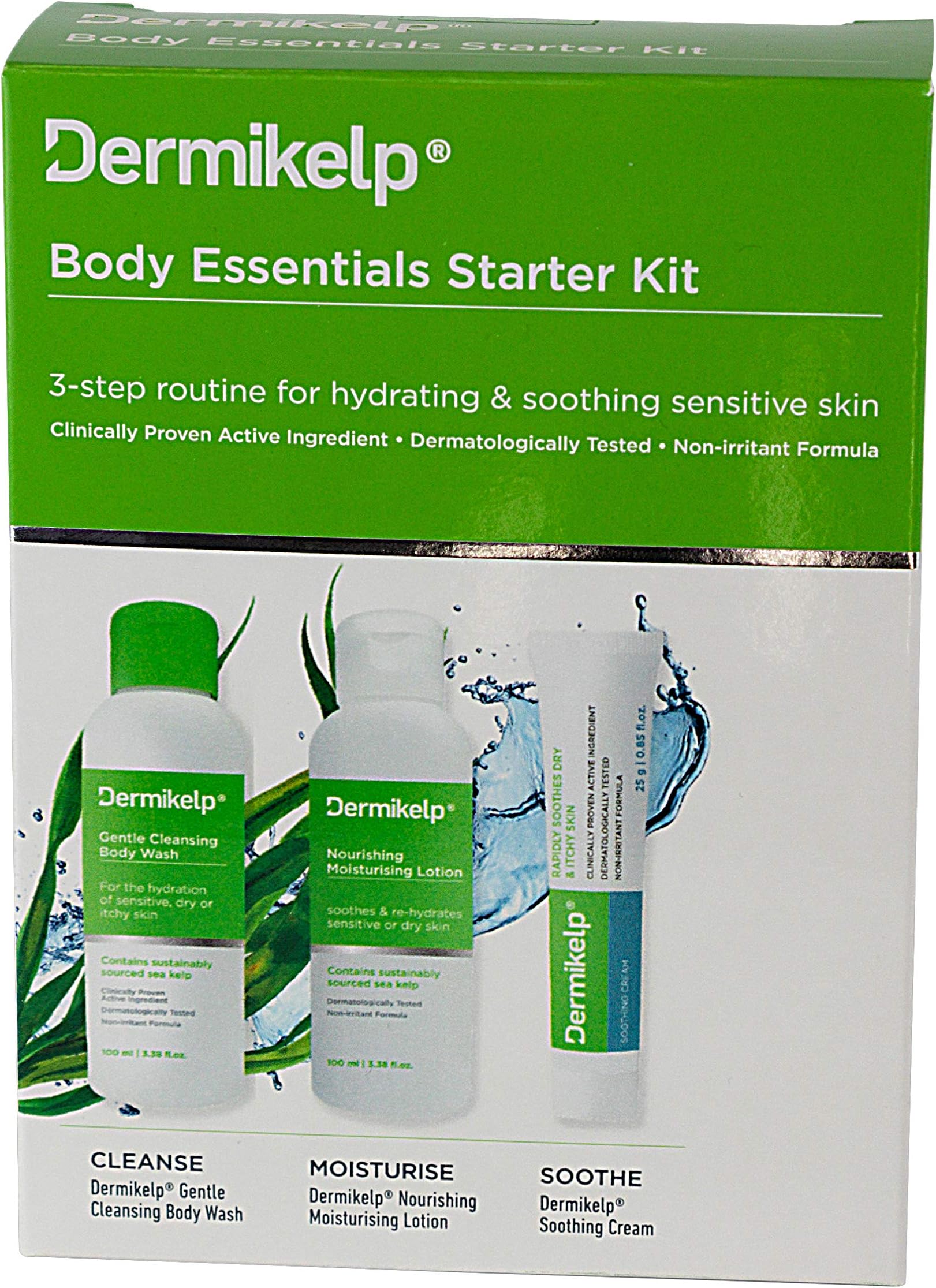 Dermikelp Body Essentials Starter Kit