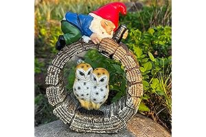 Enchanted Solar Owl and Elf Guardians
