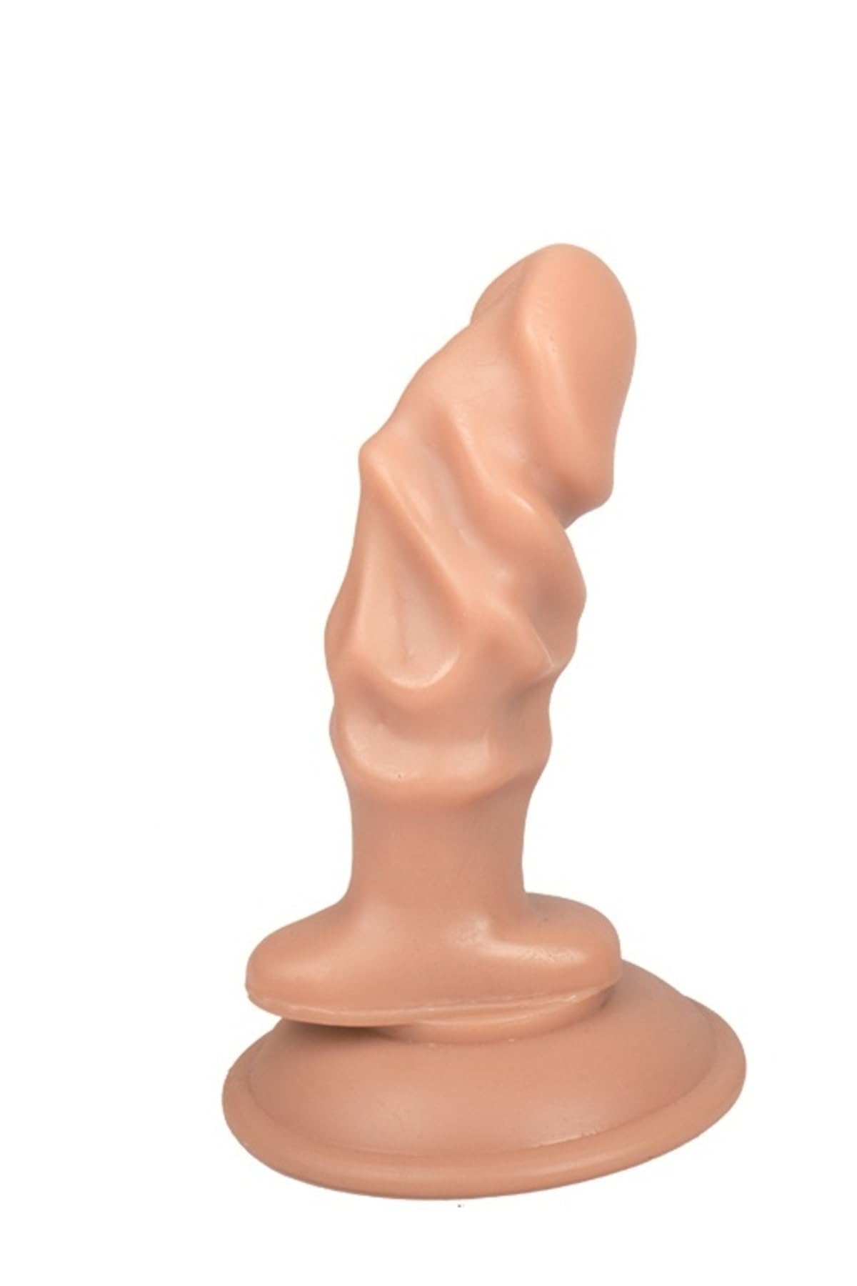 TruvaShop, 11.5 CM Realistik Silikon Anal Plug Vantuzlu G-Spot Anal Tıkaç