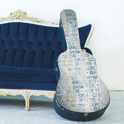 Miniatura 8 de RoomMates RMK12020WP - Papel tapiz autoadhesivo de Ciudades azules y verdes del mundo