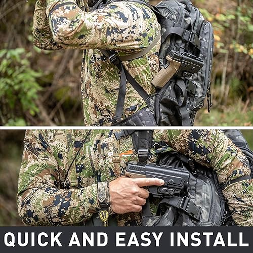 Miniatura 6 de Alien Gear Holsters ShapeShift Molle Holster S&W M&P9c Compact 3.5 pulgadas (diestro)