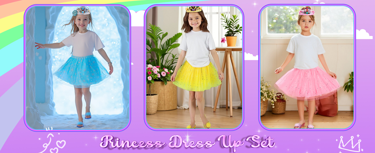 Amazon.com: Meland Princess Dress Up for Girls